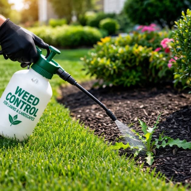 Professional lawn care and maintenance results